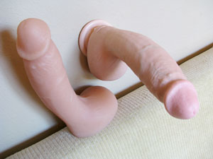 cyberskin realistic dildo